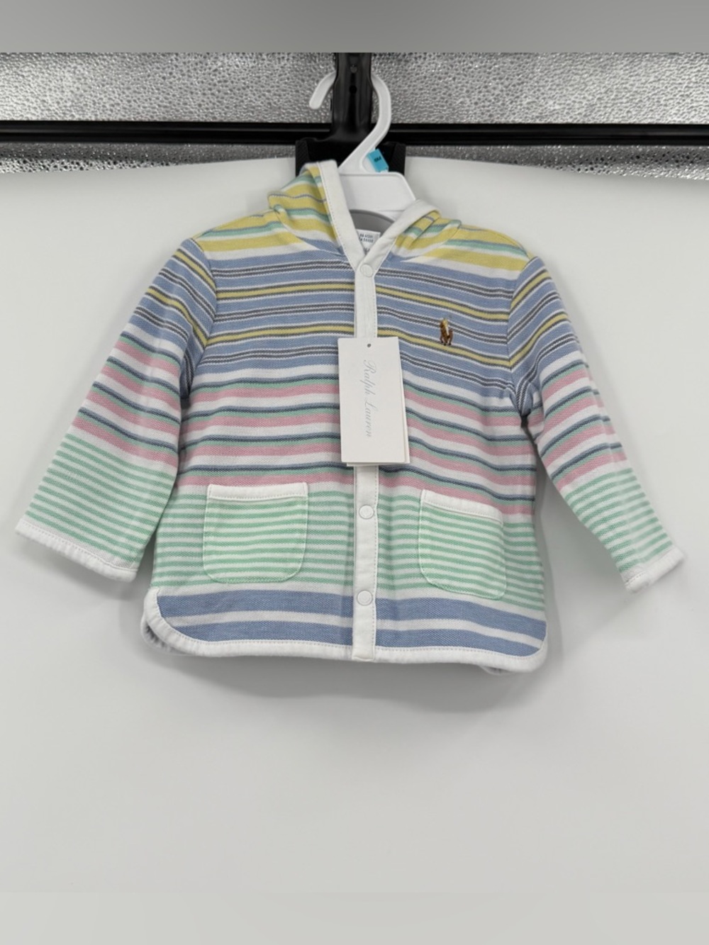 Ralph Lauren Nantucket multicolor striped jacket 6months baby